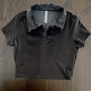 ALO Short sleeve collar shirt